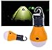MonstGear 2 Pack Hanging Lantern 3 LED Hook Tent light Bulb for Outdoor Camping Hiking Fishing Portable Battery Powered Emergency Green