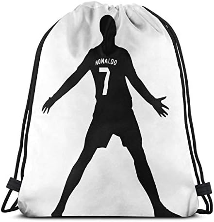 Greatbe Unisex Drawstring Sports Backpack-CR7 Cristiano-Ronaldo-7 Sports Drawstring Backpack Gym Bag