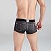 Xuba Mens Low Rise Sexy Underwear Trunk Boxer Brief Denim Black 1217