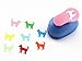 CADY Crafts Punch 2.5 cm Paper Punches Paper Punch Flower (Dog)