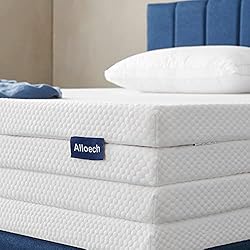 Alloech 10 Inch Queen Size Cooling Gel Memory Foam