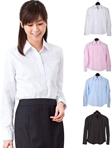 ワイシャツ レディース 事務服 ブラウス シャツ レディース 長袖 ブラウス レディース 抗菌防臭 形態安定 レギュラー衿 スキッパーシャツ レディース ブラウス オフィス シャツ 大人 通勤 OL 就活 ビジネス ユニフォーム レギュラー ワイシャツ
