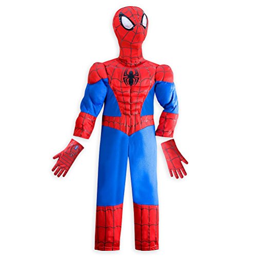 Disney Store Marvel Spiderman Little Boy Halloween Costume Size 5/6