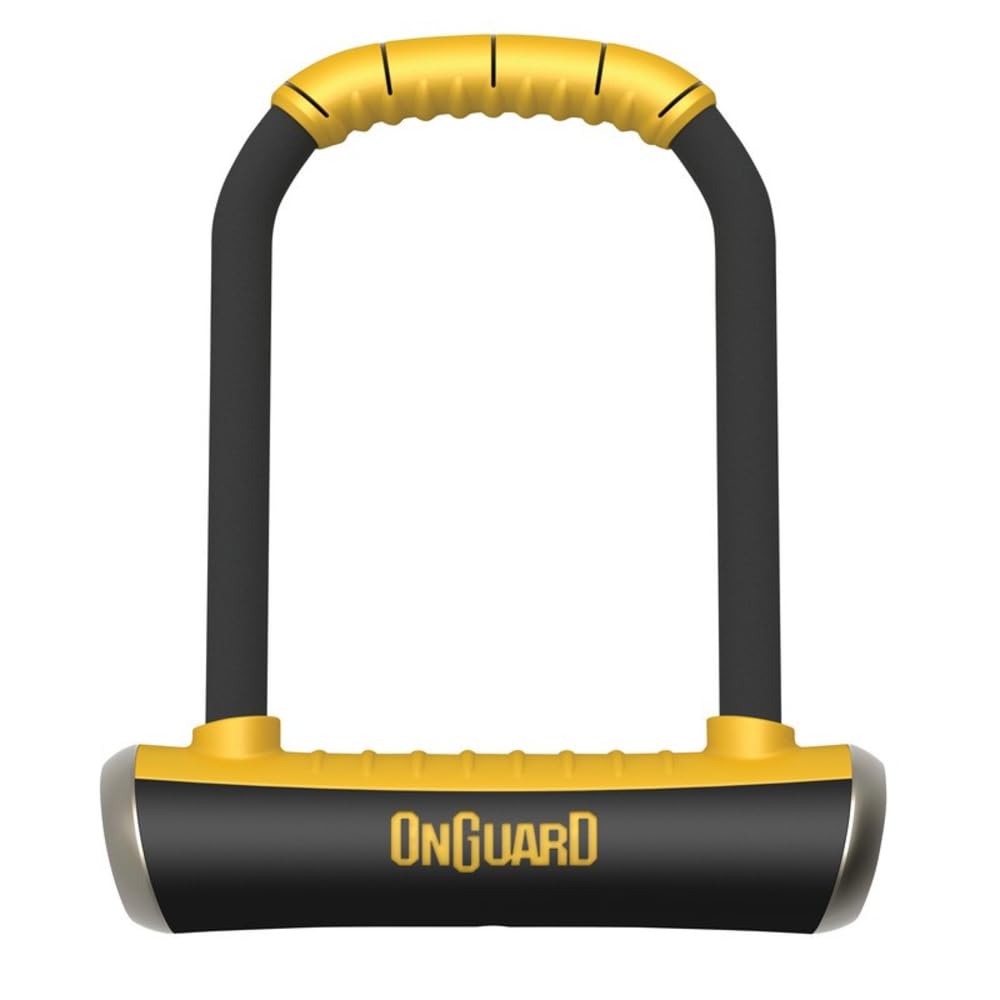 On-Guard Brute STD-8001 Keyed Shackle Lock - Black, 11.5 x 20.2 cm