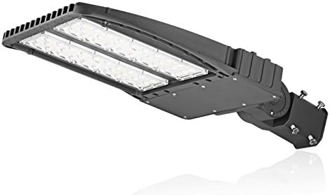 200W LED AREA SHOEBOX LIGHT UL&amp;DLC IP65 IK09 33618Lm Urban Roads Parking Lot Light with slip fitter