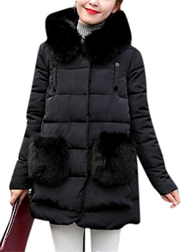 Women's Winter Fur Hoodies Outwear Thicken Long Maxi Parkas Down Coat Jacket Women's Winter Fur Hoodies Outwear Thicken Long Maxi Parkas Down Coat Jacket