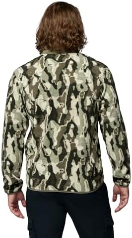 Sequoia Grove Printed Full Zip, Strato esterno in pile, Materiale ecocompatibile, Tasche di sicurezza, Tessitura flessibile - da uomo