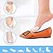 Bunion Corrector and Bunion Care Kit for Tailors Bunion, Hallux Valgus, Big Toe Joint, Hammer Toe, Toe Separators Spacers Straighteners Splint with Foot Massage Ball (Blue)