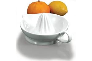 BIA Cordon Bleu White Porcelain 12 ounce Citrus Juicer - 6 inch