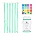 Dock & Bay Sand Proof Beach Towels Portable - Light Green, Extra Large 78x35 - mint green striped design travel towel