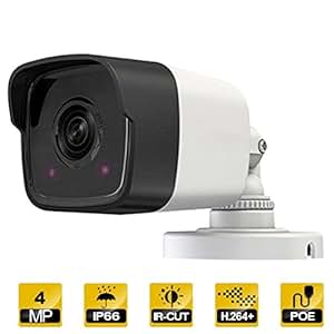Amazon.com : 4MP PoE IP Camera Indoor/Outdoor Fixed Super