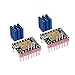 BIGTREETECH TMC2208 V3.0 UART Mode Stepper Motor Driver with Heatsink for SKR V1.3 MKS GEN L Ramps 1.4/1.5/1.6 3D Printer Control Board(Pack of 2pcs)
