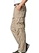 Jessie Kidden Mens Hiking Pants Convertible Quick Dry Lightweight Zip Off Outdoor Fishing Travel Safari Pants (225 Khaki 36)