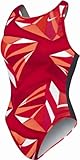 Nike Swim TESS0022 Womens Jagged Geo Tank, Black-26