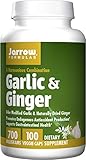 Jarrow Formulas - Garlic + Ginger, 700 mg, 100 capsules