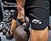 Flowhold MMA Shorts for No Gi BJJ, Grappling, Kickboxing, Crossfit, Jiu Jitsu for Men (X-Large) Black