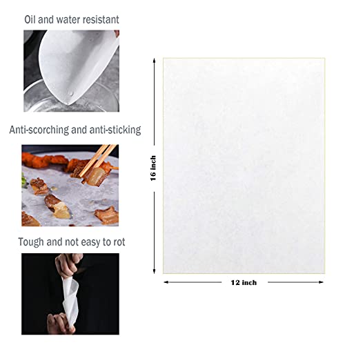 Parchment paper sheets, 12x16 Inch NonStick Precut Baking Parchment