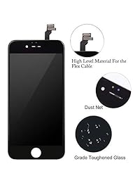 Repuesto de pantalla para iPhone 7, pantalla LCD blanca, digitalizador de pantalla táctil, juego de montaje completo con herramientas gratuitas y protector de pantalla de cristal profesional para iPhone 7 de 4,7 pulgadas.
