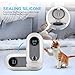 Petacc Automatic Pet Feeder Food Dispenser for Cats and Dogs-Features: Distribution Alarms, Portion Control, Voice Recorder, Programmable Timer for up to 12 Meals Per Daythumb 2