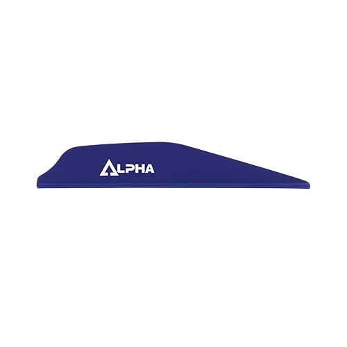 Bohning Alpha AR 1250 Vane, 2.8", Blue, 100pk