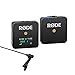 Rode Wireless GO Compact Microphone System Includes Tansmitter and Receiver - with Lav Condenser OmniDirectional Lavalier/Lapel Microphone