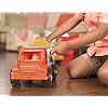 Battat - Cement Mixer Truck with Working Movable Parts and Driver - Toy Trucks for Toddlers 18m+