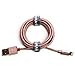 Tera Grand Apple MFi Certified - Lightning to USB Braided Cable with Aluminum Housing 4 ft. Rose Gold