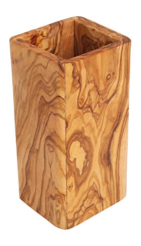 Redecker 741003 Quiver / Container for Cooking Spoons etc. Olive Wood
