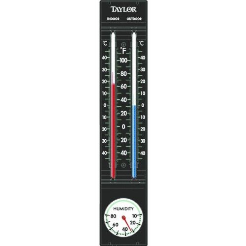 Taylor Precision 5329 Indoor And Outdoor Thermometer with Hygrometer