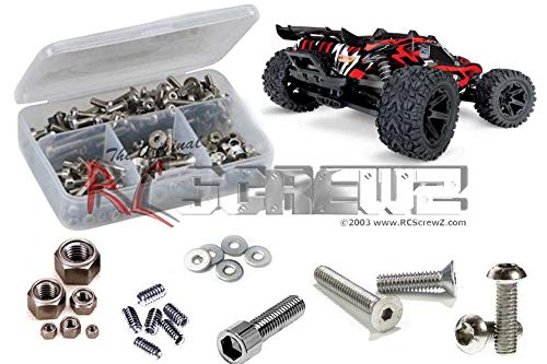TRA087 - Traxxas Rustler 4x4 / VXL (67076-4) Stainless Steel Screw Kit