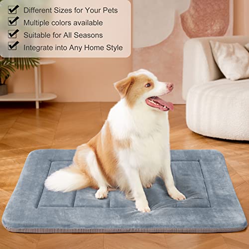 Hero Dog Beds for Large Dogs Crate Bed Pad Mat 42 in Soft Kennel Pads