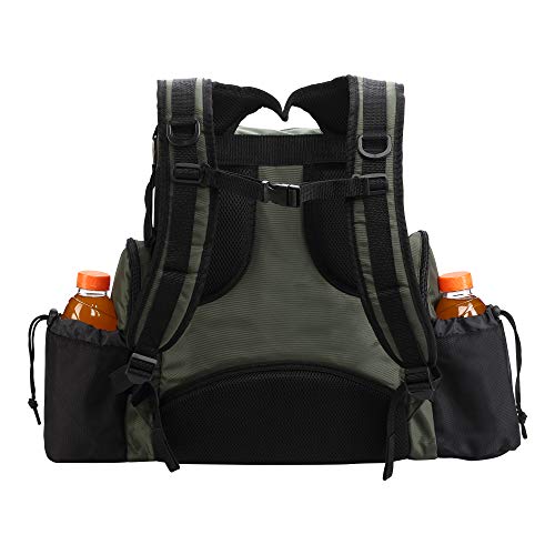 Prodigy Disc BP-2 Backpack - 2019 Model - Fits 25 Discs (Green/Black, No Rainfly)
