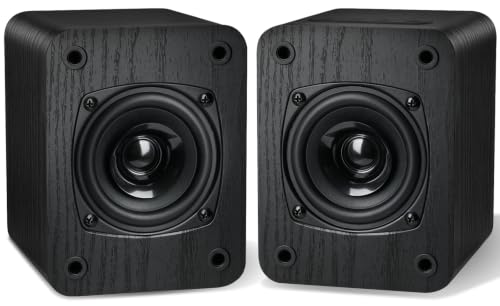 Saiyin Powered Bookshelf Speakers 3" Drivers