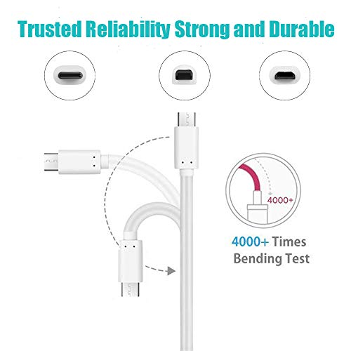 Multi Charger Cable 6ft MXRS 3 in 1 Multiple USB Charging Cord Suitable for Nintendo Switch/Nintendo New 2DS XL/ 3DS XL/ 2DS/ 3DS/ DSi/DSi XLL/Nintendo Ds Lite(Charging Only)