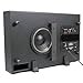 Theater Solutions SUB8S 250 Watt Surround Sound HD Home Theater Slim Powered Active Subwoofer (Black) primary