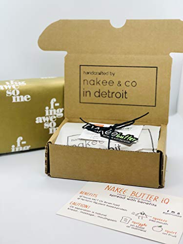 Nakee Butter - iQ Nut Butter, Keto Peanut Butter, High Protein Peanut Butter with Cacao, MCT Oil, & 10g Protein, Low… - Image 3