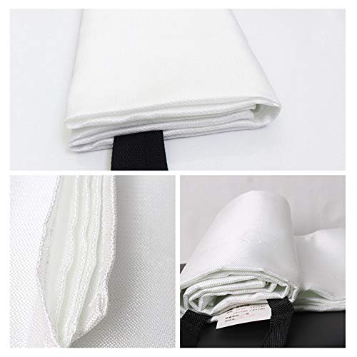 Aaaspark 2 Pack(60"X60") Fire Blanket Fiberglass Fire Emergency Blanket Suppression Blanket Flame Retardant Blanket Emergency Survival Safety Cover for Kitchen,Camping,Fireplace,Grill,Car,RV,Boat - Thumbnail 5
