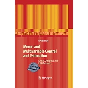 Mono- and Multivariable Control and Estimation: Linear, Quadratic and LMI Methods (Mathematical Engineering) (English and Basque Edition)