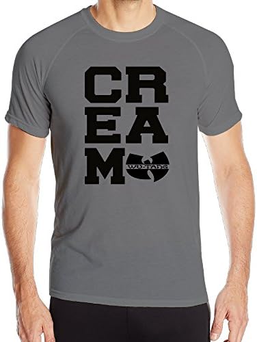 Duola Men's Wu Tang Short Sleeve Sports Summer Tshirt DeepHeather 3X