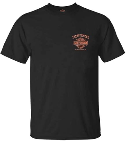Amazon.com: Harley-Davidson Men's T-Shirt Eagle Graphic Short