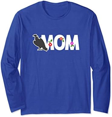 Unisex Vulture Mom Long Sleeves - Mom Shirts Small Royal Blue