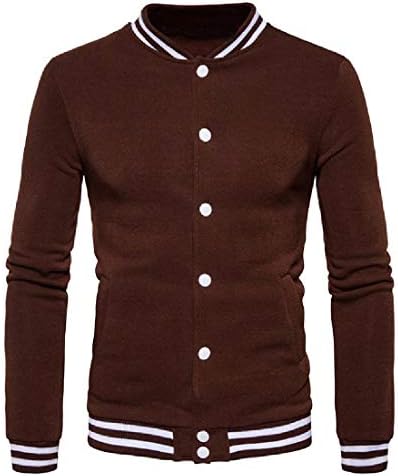 Andopa Men Mix Color Oversized Blouson Jacket with Ribbing Edge