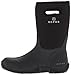 ROPER Mens Barnyard Round Toe Pull On Rain Casual Boots Mid Calf - Black