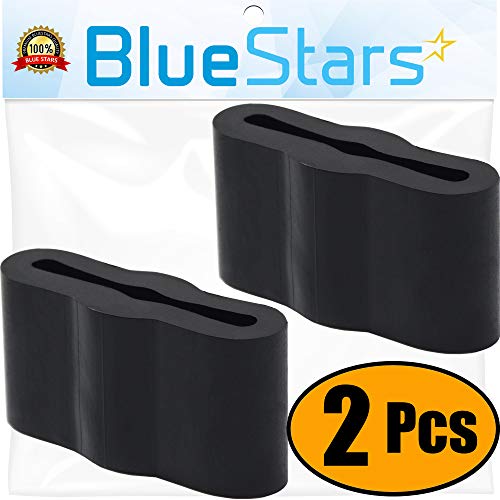 Ultra Durable 8268961 Dishwasher Friction Pad Replacement Part by Blue Stars – Exact Fit For Frigidaire & Kenmore Dishwashers - Replaces WP8268961 WP8268961VP - PACK OF 2