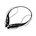 GEARONIC TM Wireless Sport Stereo Headset Bluetooth Earphone headphone Compatible with Android or iPhone Black