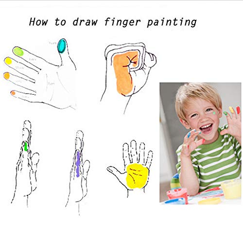 20pcs Craft Ink Pad,Stamps Pads,20 Colors Rainbow Finger Ink Pads for Kids DIY as Gifts,for Stamps,Paper,Wood Fabric - Thumbnail 3
