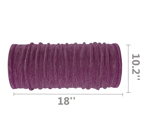 image for Peicees Fleece Neck Warmer Neck Gaiter Neck Rolls, Ear Warmer Headband