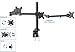 VIVO Triple Computer LCD Monitor Desk Mount VESA Stand – Black Heavy Duty Fully Adjustable Tilt, Swivel, Rotation | fits Three (3) Screens 13” to 32″ (STAND-V103)thumb 2
