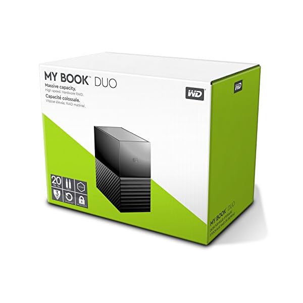 WD My Book Duo 20 TB RAID Desktop-Speicher (Passwortschutz, Sicherungssoftware, Hardwareverschlüsselung, USB 3.0, sofort… – Bild 7