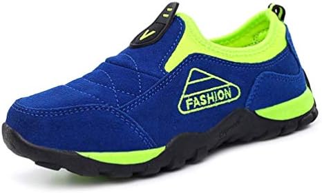 ZHRUI Children Sport Trainers Sneakers Running Shoes Comfortable Casual Shoes (Color : Blue, Size : 3UK=35 EU)
